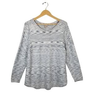 Chico's Long Sleeve Pullover Sweater Blue Size XL